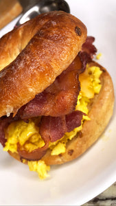 Buttery Bacon, Egg & Cheese Bagel