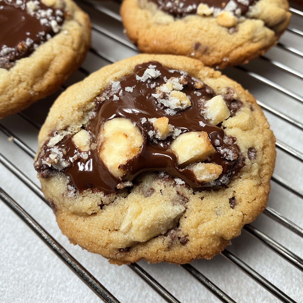 Irresistible Banana Ganache-Filled Chunky Monkey Cookies