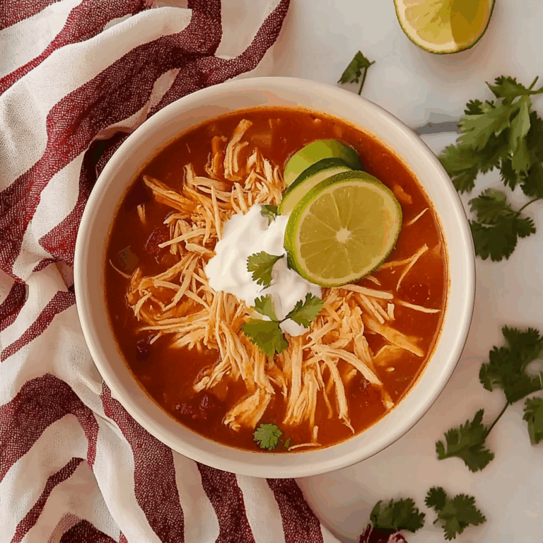 Best Slow-Cooker Chicken Tortilla Soup Recipe for Comfort