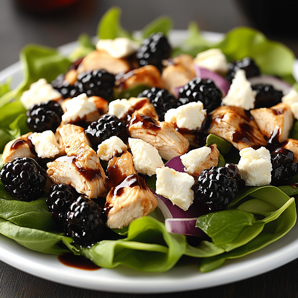 Irresistible Blackberry Chicken Salad Recipe for Health Lovers