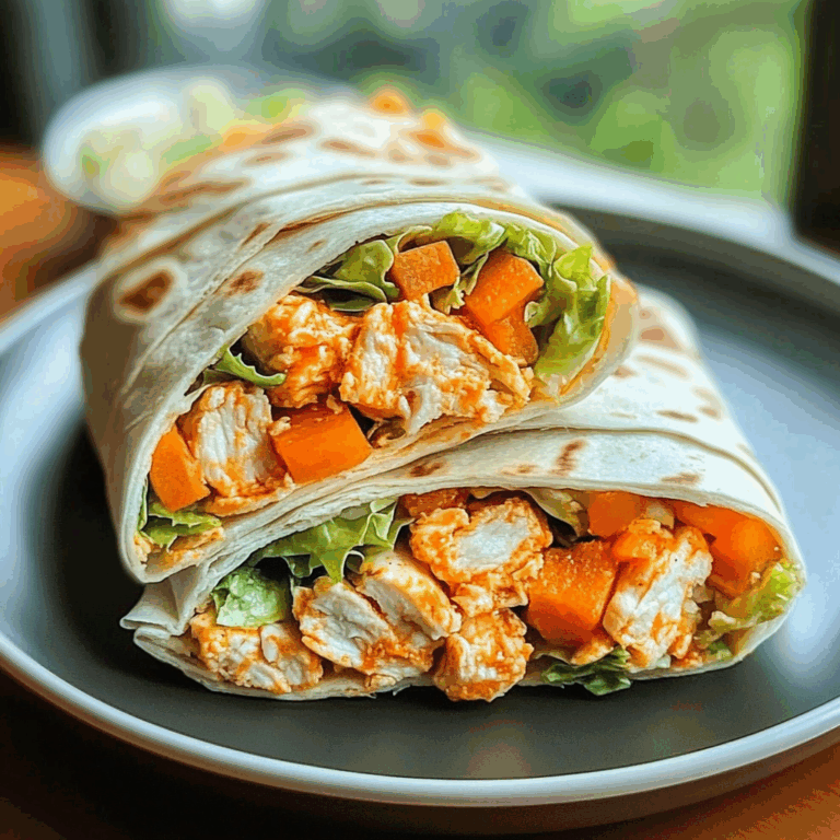 Spicy Buffalo Chicken Wraps: Quick & Easy Recipe