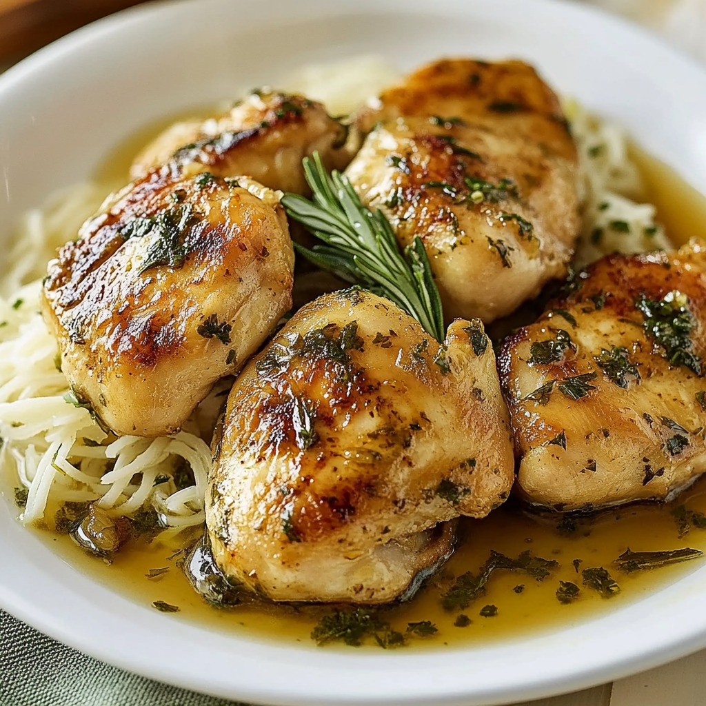 Irresistible Buttery Garlic Chicken in 30 Minutes