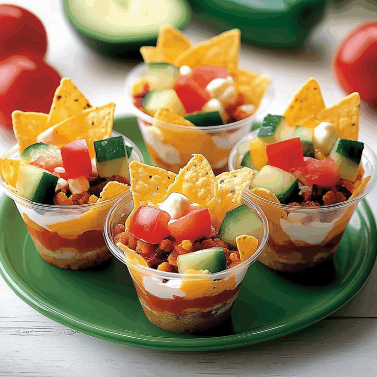 Irresistible Cheesy Nacho Cups – Perfect Pool Party Snack