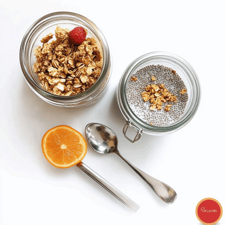 Delicious Chia Pudding with Homemade Granola Recipe