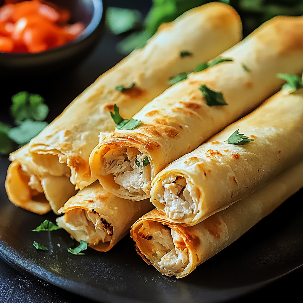 Crispy Cream Cheese Chicken Taquitos Recipe You’ll Love
