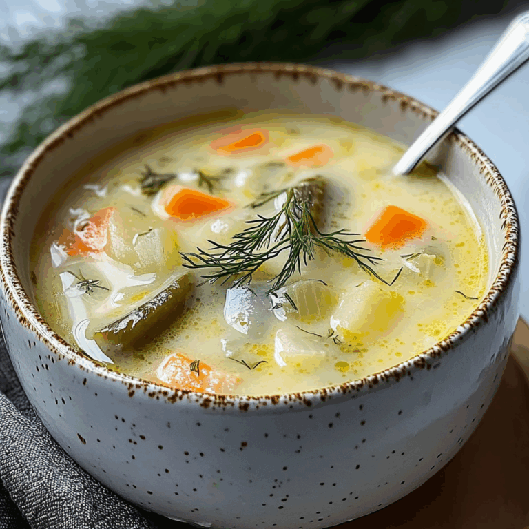 Discover Irresistible Dill Pickle Soup – Comforting Delight