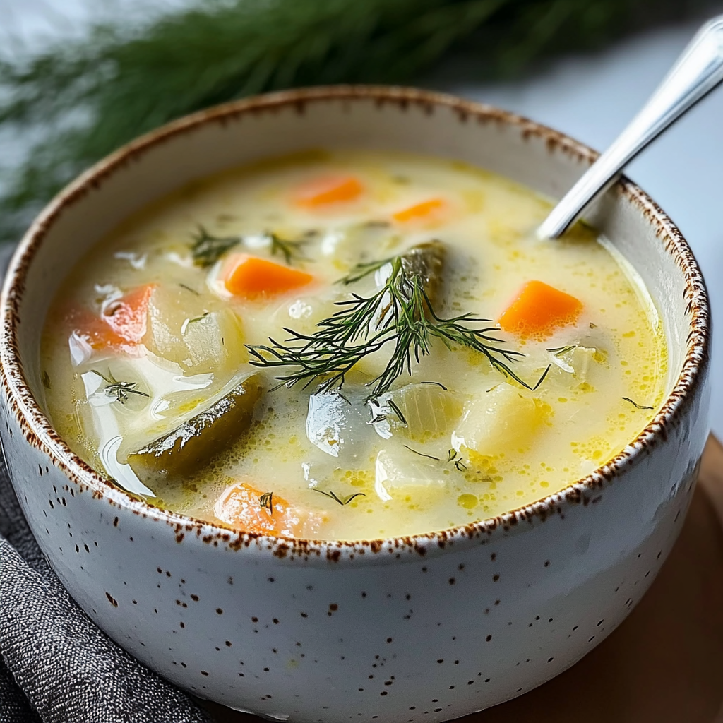 Discover Irresistible Dill Pickle Soup – Comforting Delight