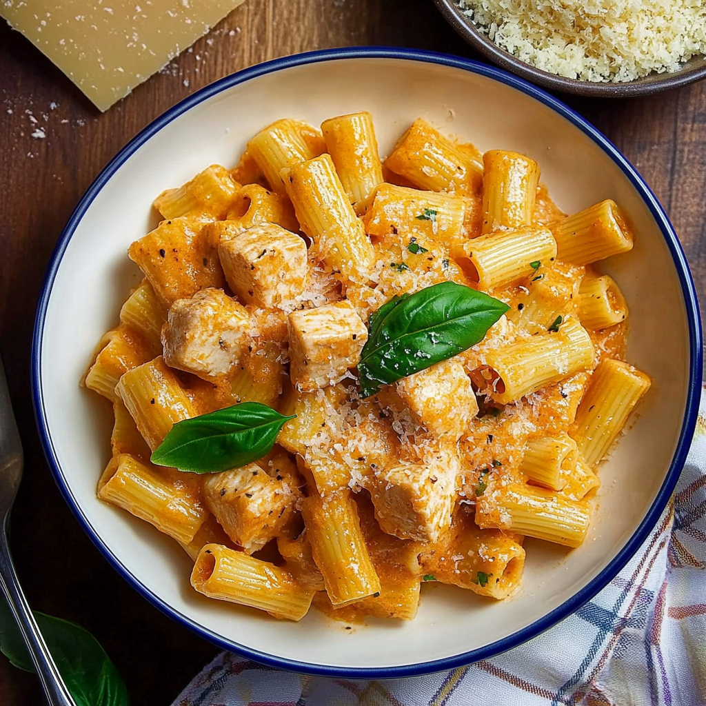 Easy Chicken Rigatoni Recipe: Quick & Creamy Delight