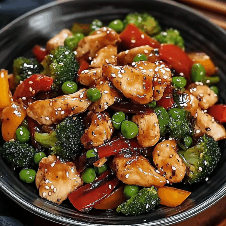 Quick & Healthy Easy Chicken and Veggie Stir Fry Recipe