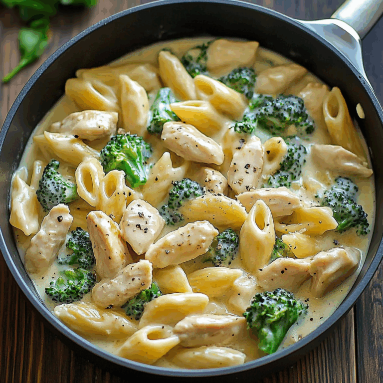 Easy Creamy Chicken Broccoli Pasta – Quick & Delicious Recipe