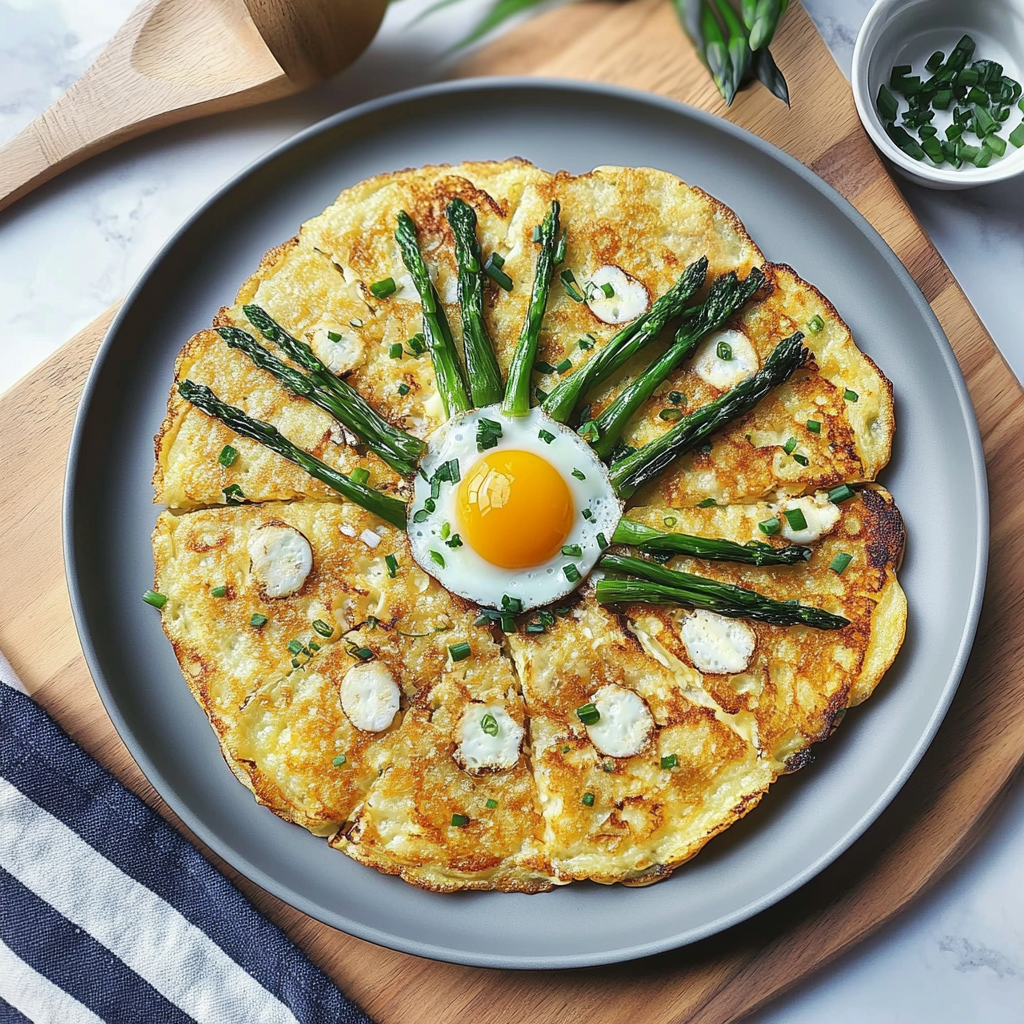 Savory Enoki Mushroom Egg Pancake Recipe to Delight You