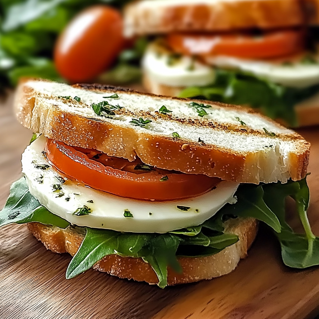 Irresistible Fresh Caprese Sandwich Recipe You’ll Love