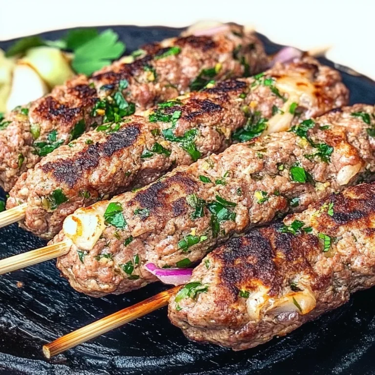 Ground Beef Kebab
